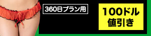 100ドル割引クーポンコード